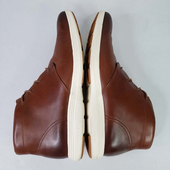 Cole Haan Mens Tour Chukka Boots Brown Leather Grand OS C29589 Size 10.5 M Shoes main image 8